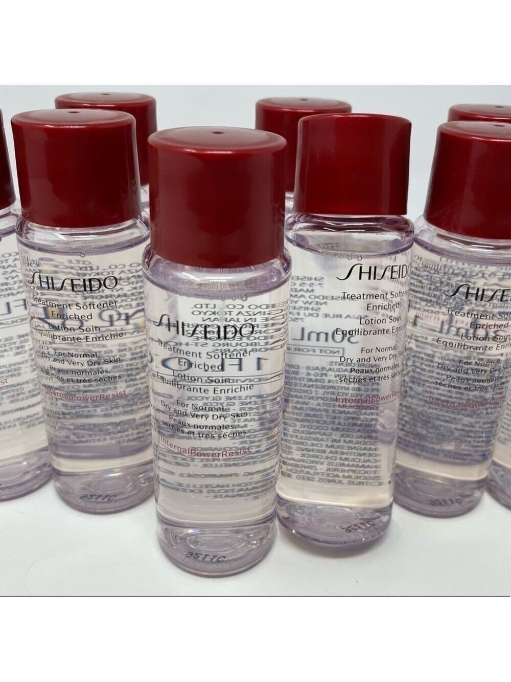 12  pack-SHISEIDO treatment softener enriched  NEW